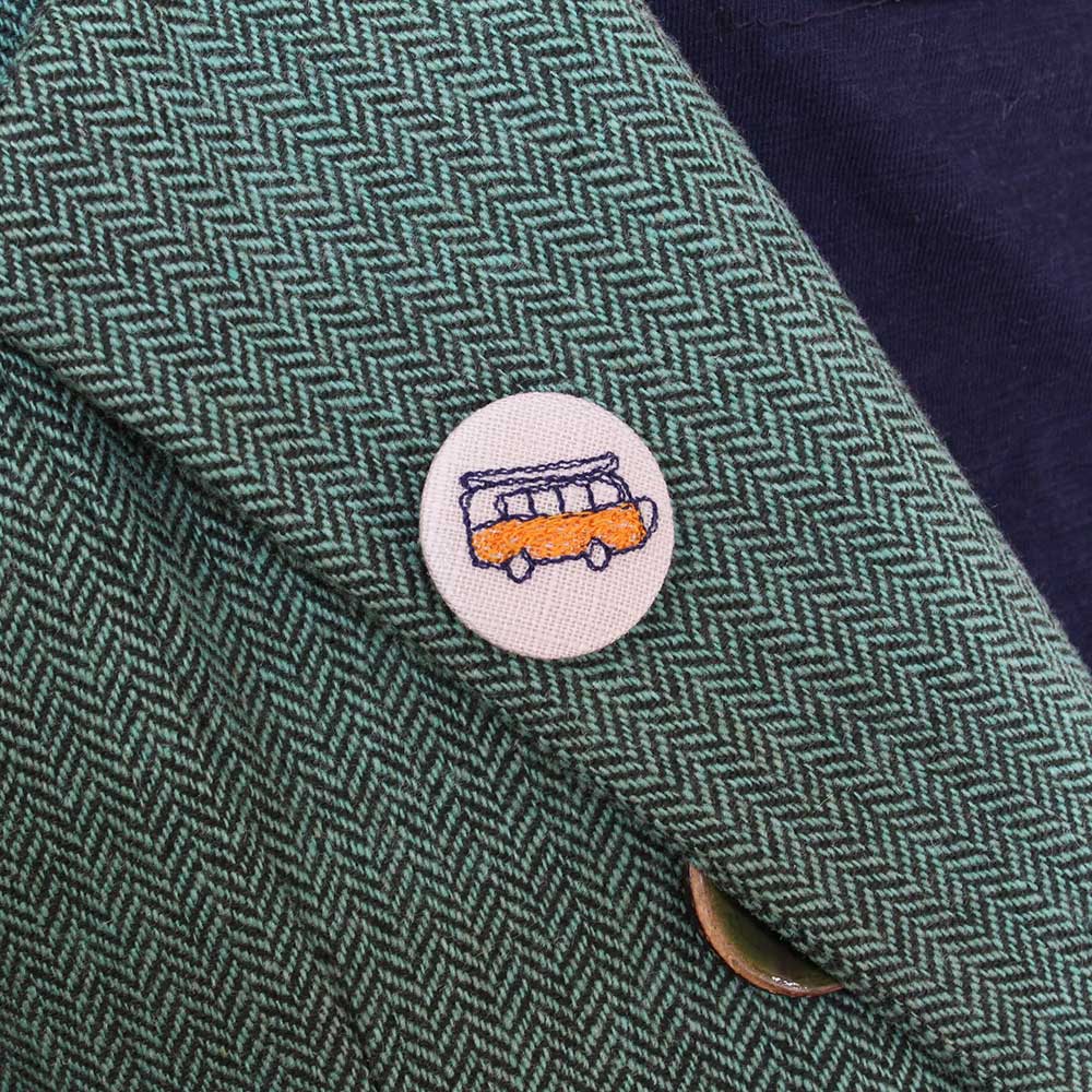 campervan - pretty badge