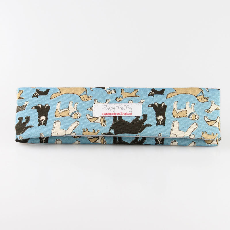 rolled up four legged friends lunch bag