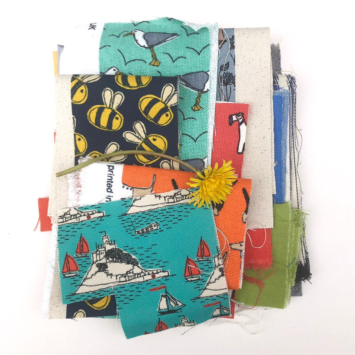 all sorts - fabric scrap bag