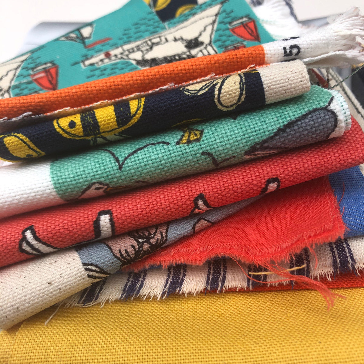 all sorts - fabric scrap bag