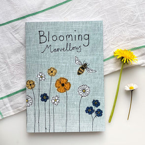 blooming marvellous A5 notebook