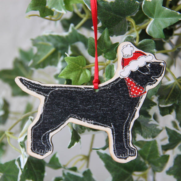 labrador dingly dangly Christmas decoration