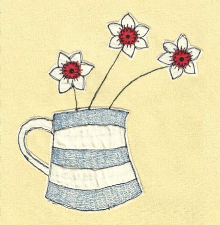 Cornish narcissi card