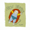 new nipper - original embroidery (unframed)