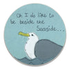cheeky seagull - individual coaster