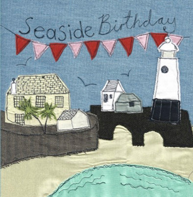 Seaside birthday card
