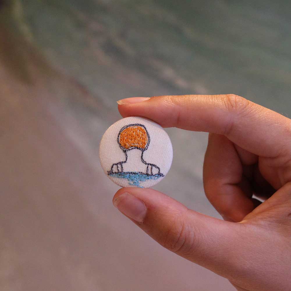 Bather - pretty badge