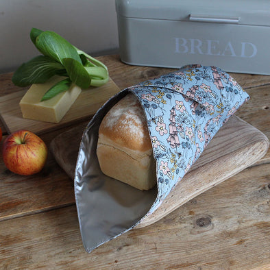 wild flowers bread wrap with bread